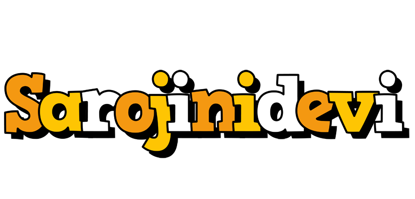 Sarojinidevi cartoon logo