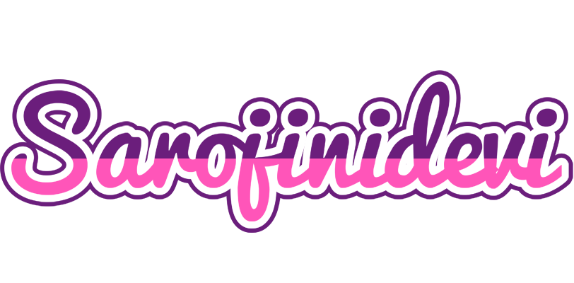 Sarojinidevi cheerful logo