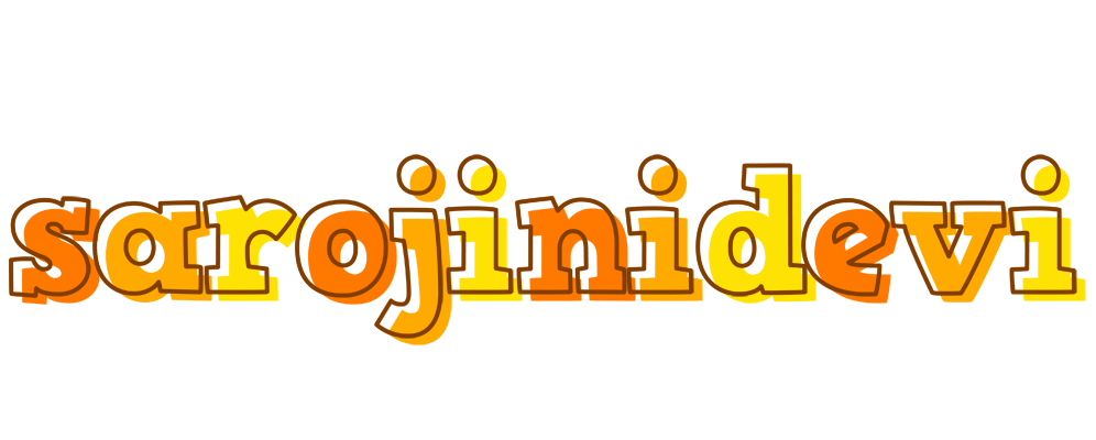 Sarojinidevi desert logo