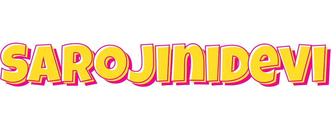 Sarojinidevi kaboom logo