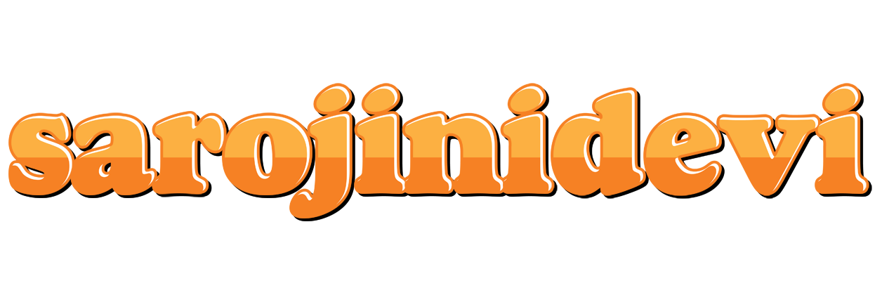 Sarojinidevi orange logo