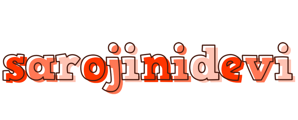 Sarojinidevi paint logo