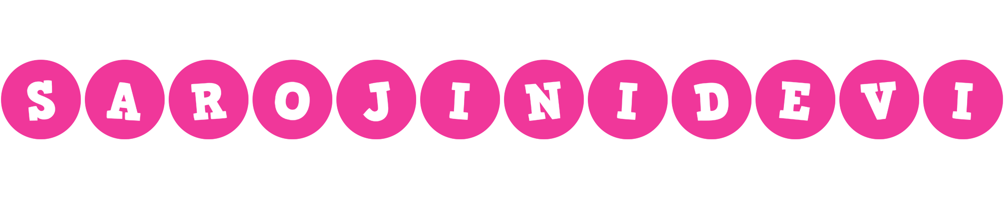 Sarojinidevi poker logo