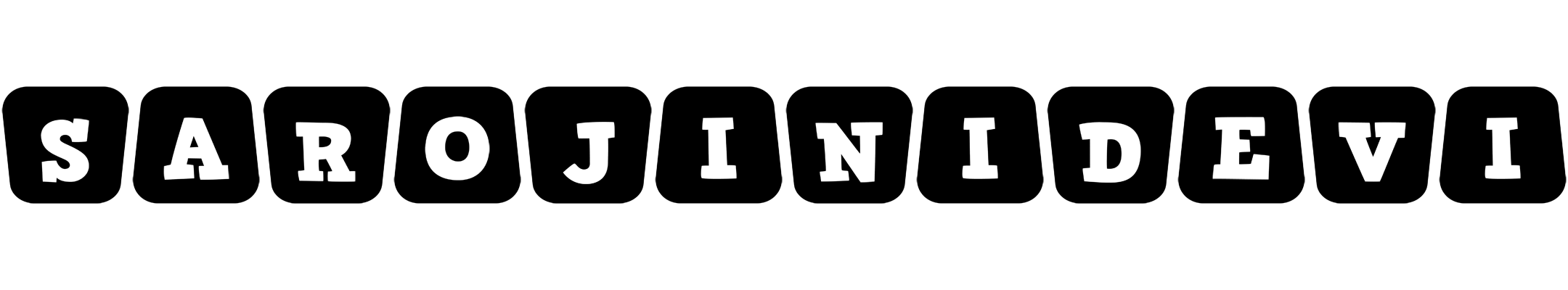 Sarojinidevi racing logo