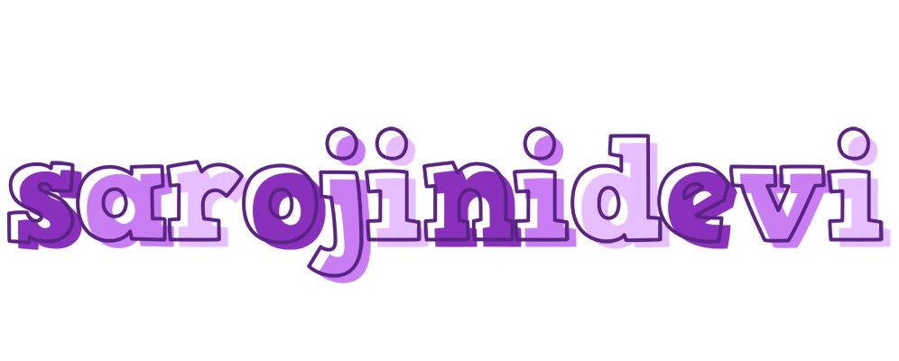 Sarojinidevi sensual logo