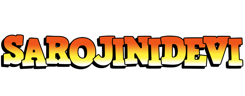 Sarojinidevi sunset logo