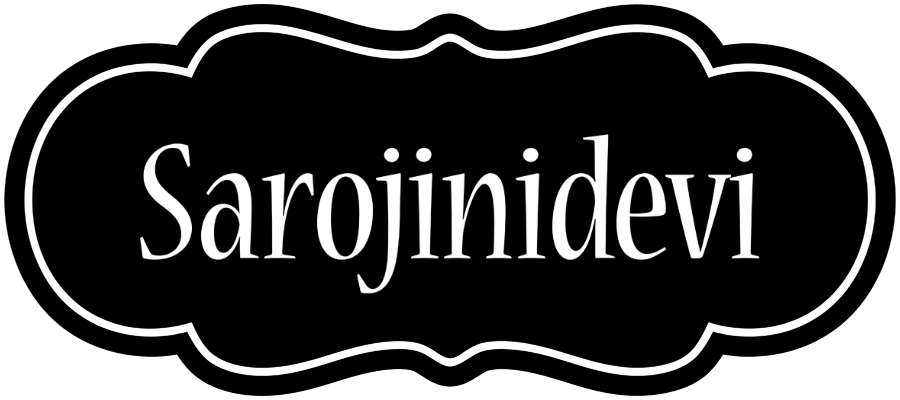 Sarojinidevi welcome logo