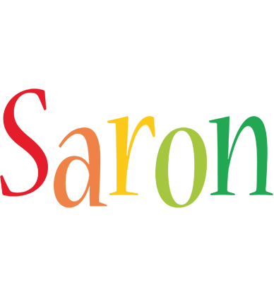 Saron birthday logo