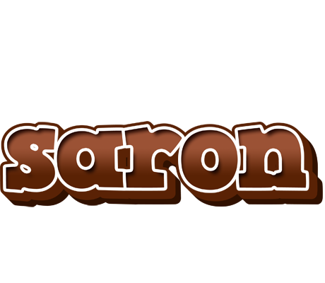 Saron brownie logo