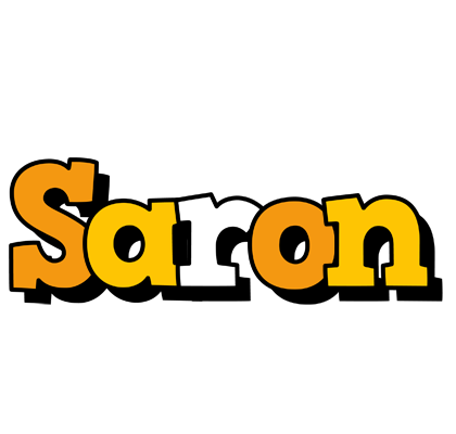 Saron cartoon logo