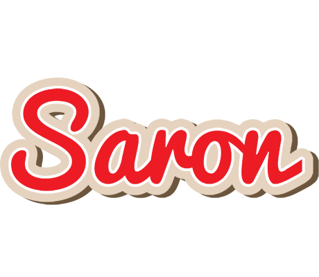 Saron chocolate logo