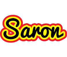 Saron flaming logo