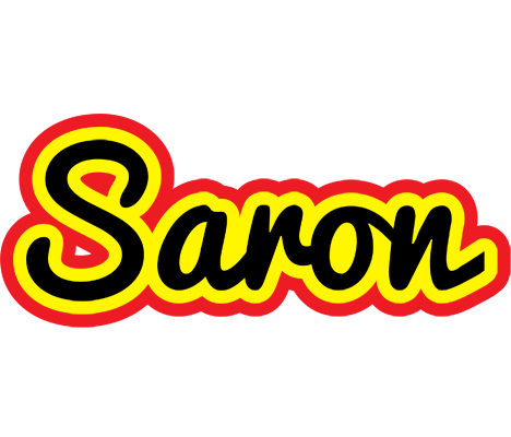 Saron flaming logo