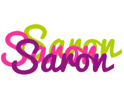 Saron flowers logo