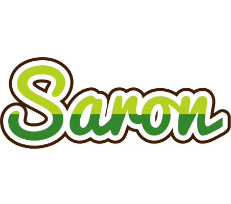Saron golfing logo