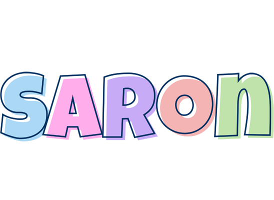 Saron pastel logo