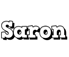 Saron snowing logo