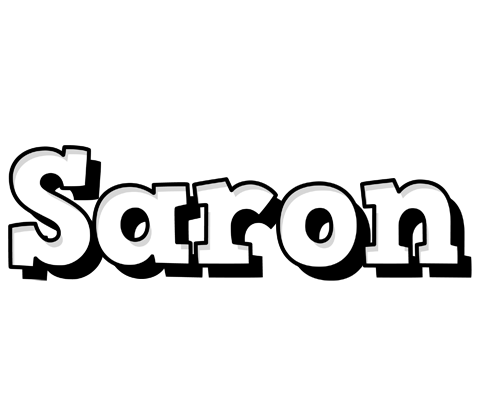 Saron snowing logo