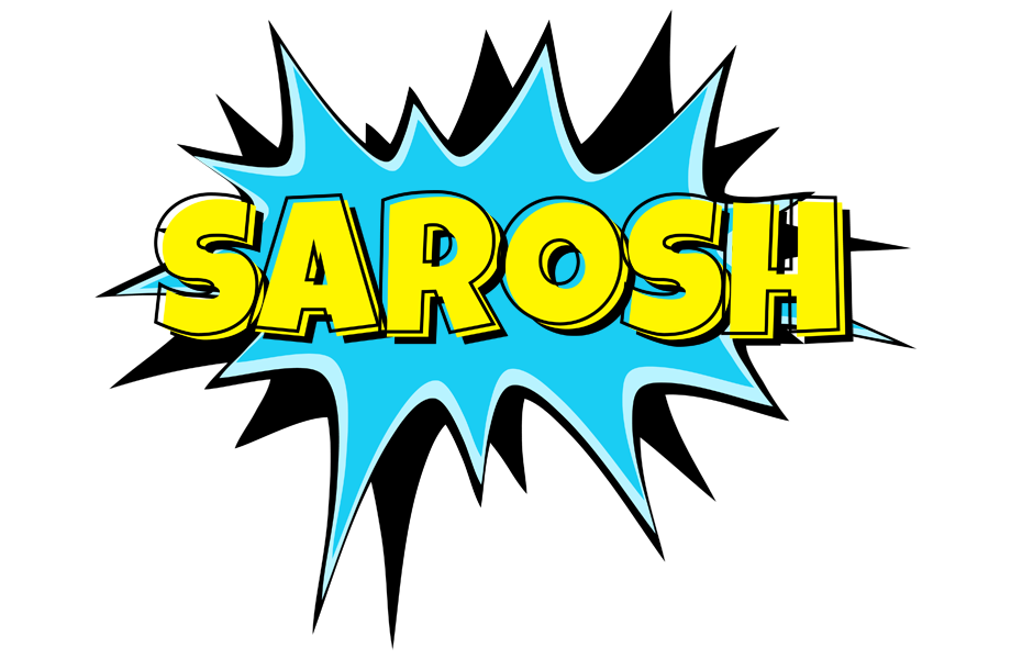 Sarosh amazing logo