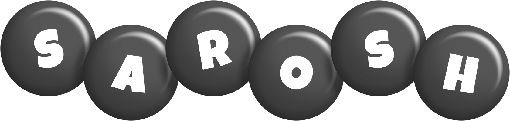 Sarosh candy-black logo