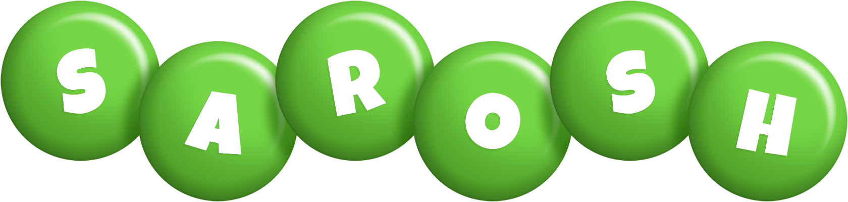 Sarosh candy-green logo
