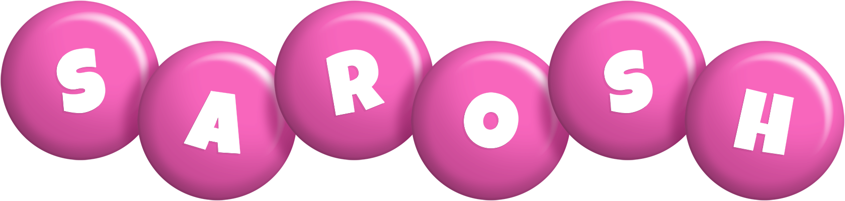 Sarosh candy-pink logo