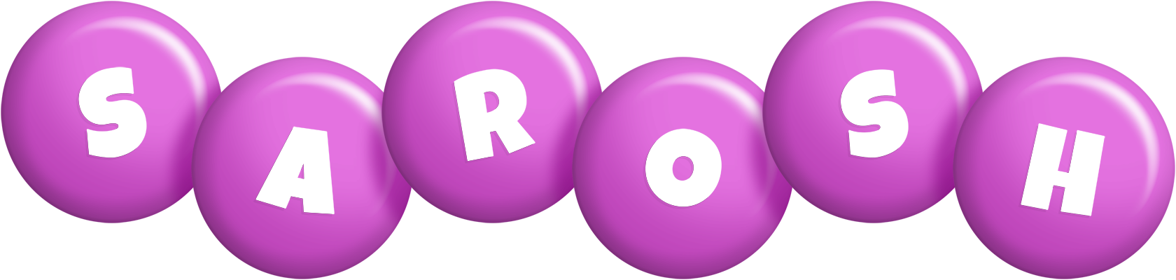Sarosh candy-purple logo