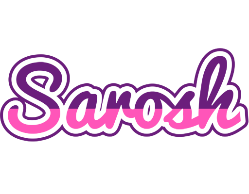 Sarosh cheerful logo