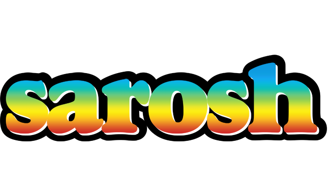 Sarosh color logo
