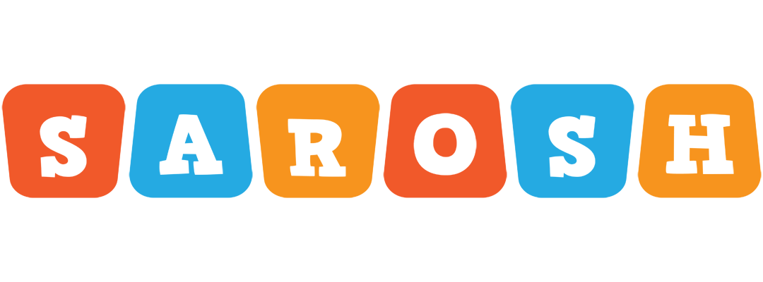 Sarosh comics logo