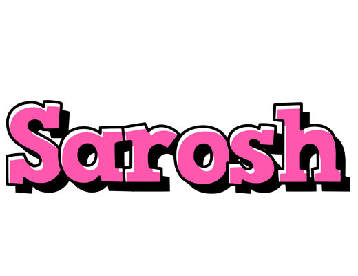 Sarosh girlish logo