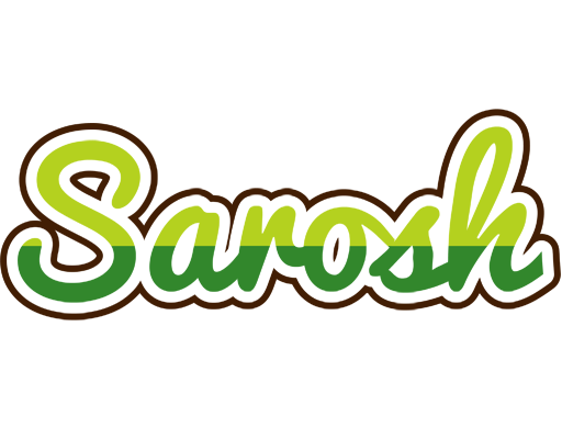 Sarosh golfing logo