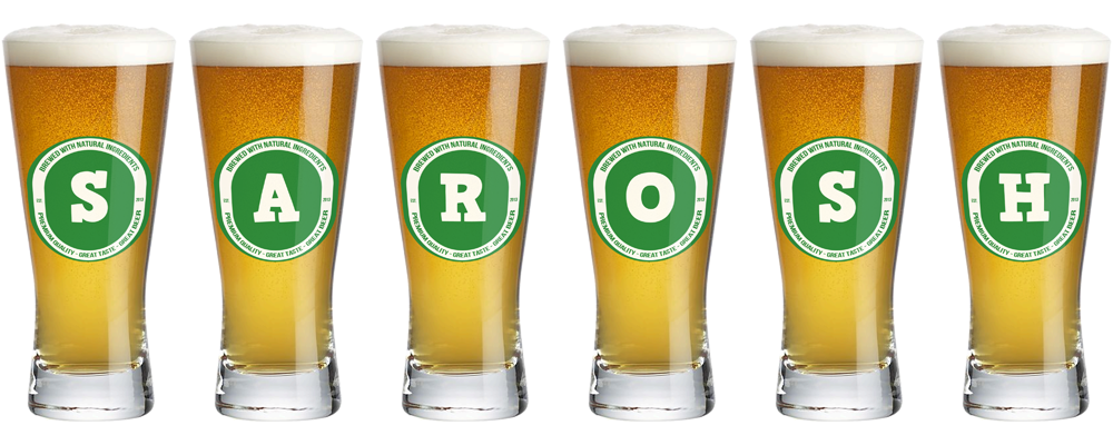 Sarosh lager logo