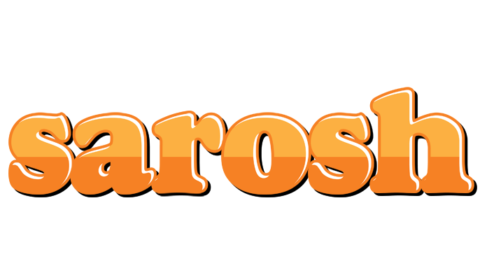 Sarosh orange logo