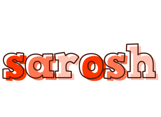 Sarosh paint logo