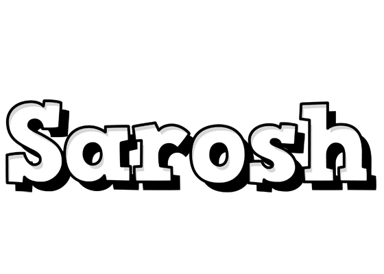 Sarosh snowing logo