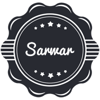 Sarwar badge logo