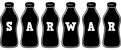 Sarwar bottle logo