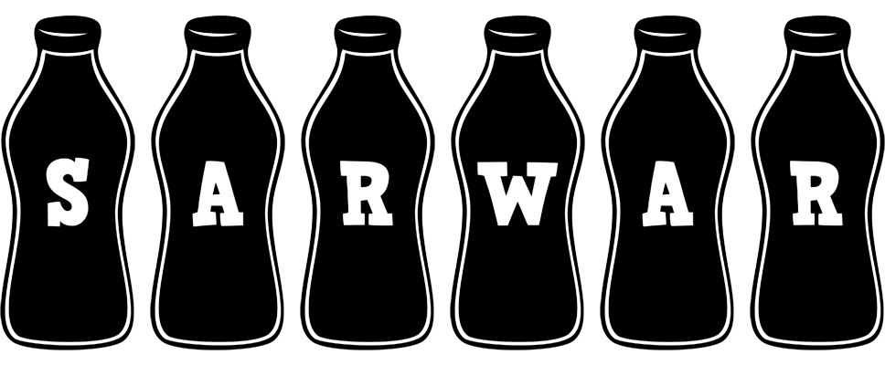 Sarwar bottle logo