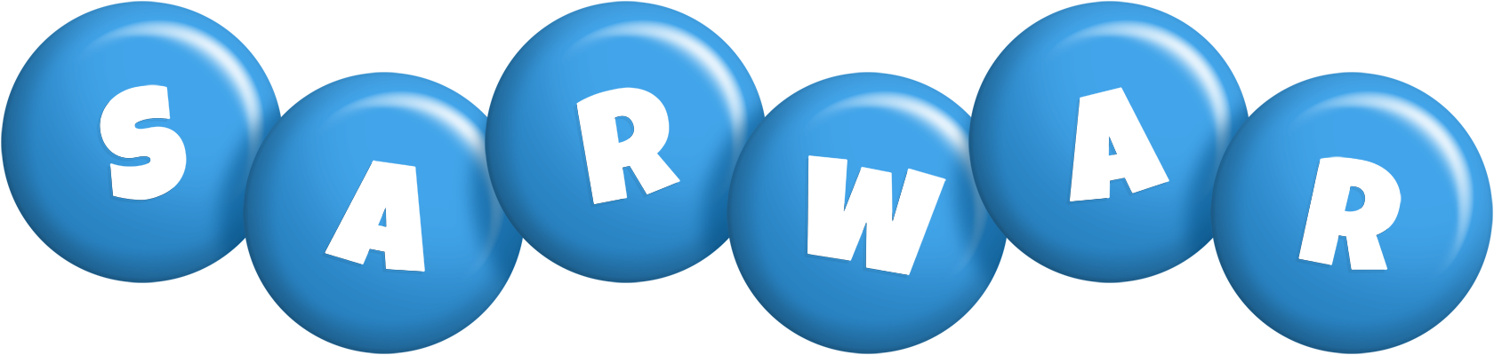 Sarwar candy-blue logo