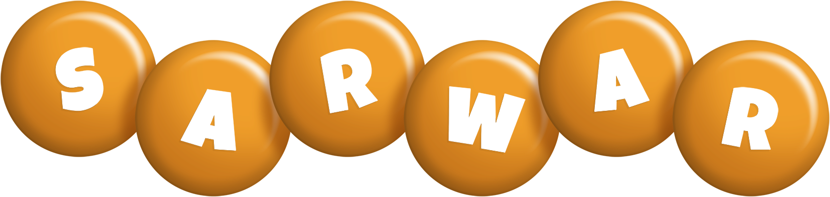 Sarwar candy-orange logo