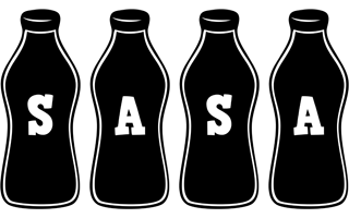 Sasa bottle logo