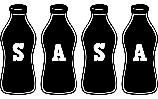 Sasa bottle logo
