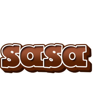 Sasa brownie logo