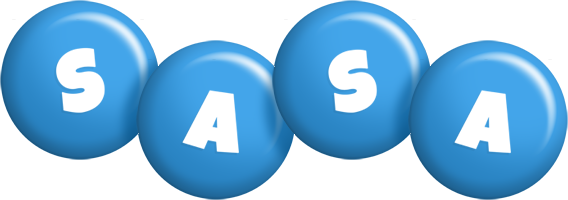 Sasa candy-blue logo