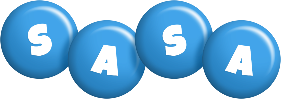 Sasa candy-blue logo