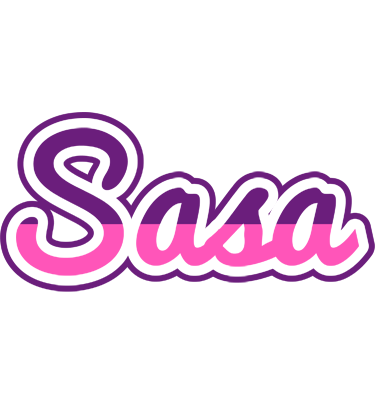 Sasa cheerful logo