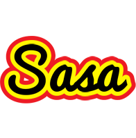 Sasa flaming logo