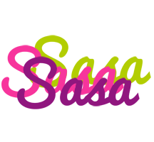 Sasa flowers logo