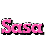 Sasa girlish logo